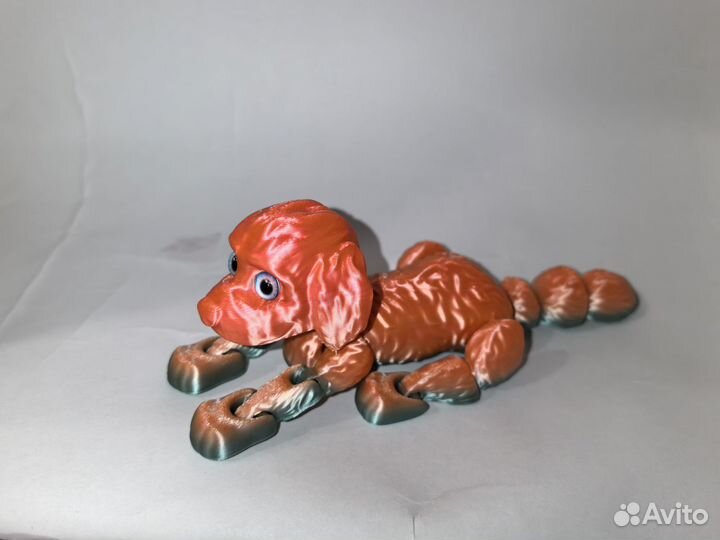 Пудель 3D игрушка шарнирный