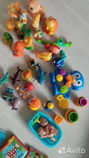 Игрушки для купания (ванной) пакетом