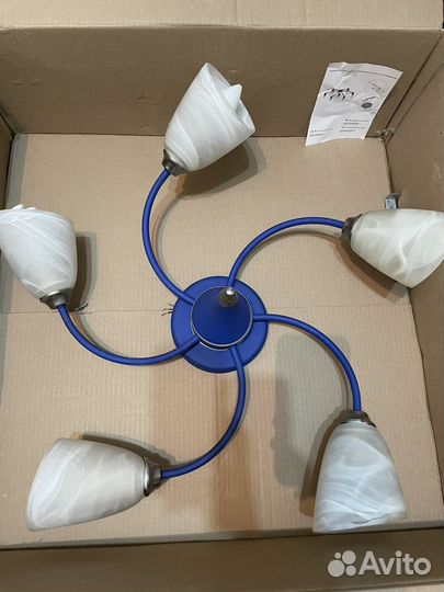 Люстра 5 лампочек