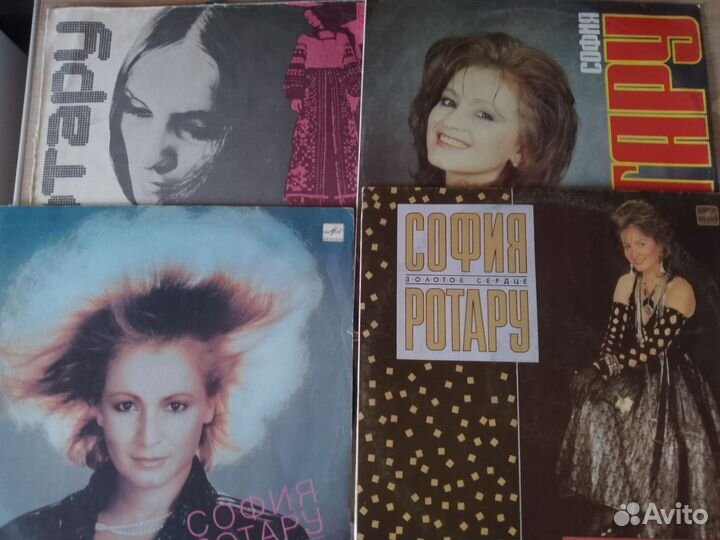 Старые виниловые пластинки