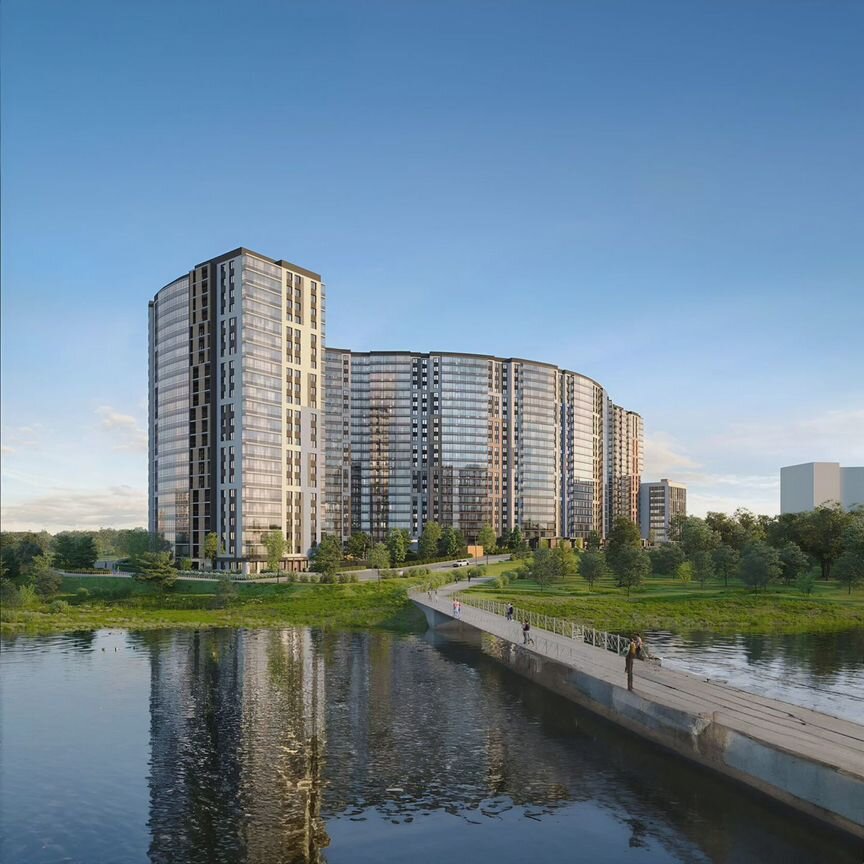 Квартира-студия, 31,7 м², 17/22 эт.