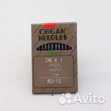 Иглы для промышленных шв. машин,оверлоков в ассорт