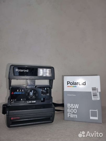 Набор Polaroid 636 с ч/б кассетой