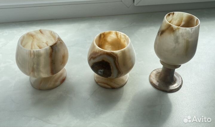 Бокалы из селенита