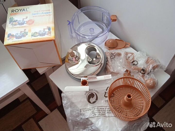 Ножи, ножницы и овощерезка Royal новые, в завод.уп