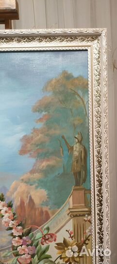 Картина маслом на холсте цветы