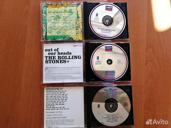 CD диски музыкальные, фирменные