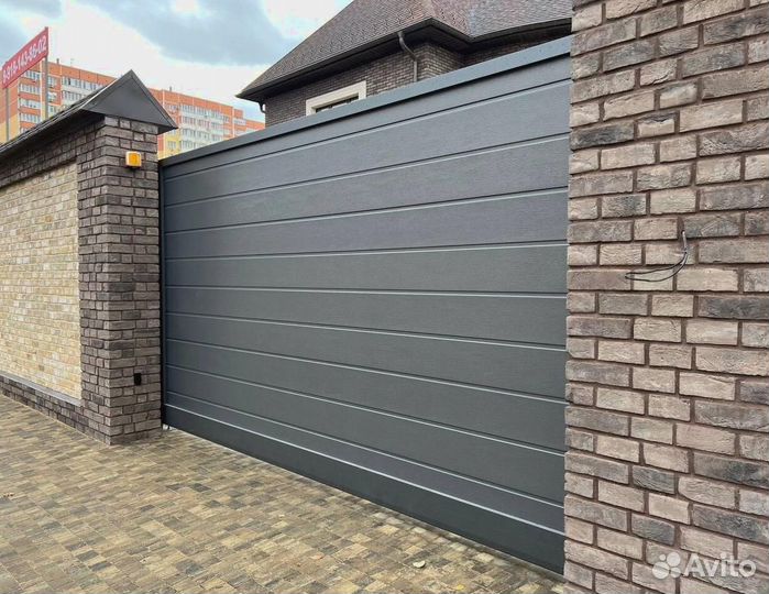 Секционные ворота. Гаражные и промышленные