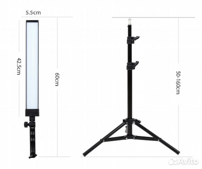 Комплект световых панелей для домашней фотостудии