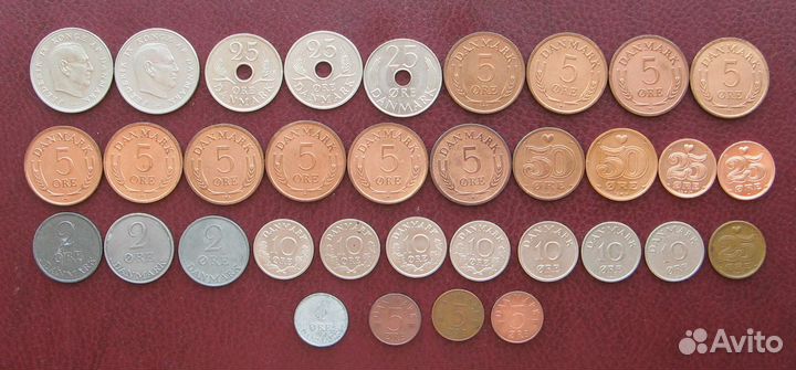 Монеты Швеции и Дании