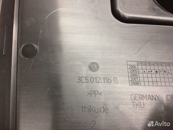 Обшивка багажника Volkswagen Passat B6 BVY 2005