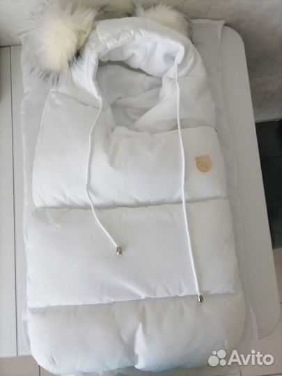 Детский конверт на выписку