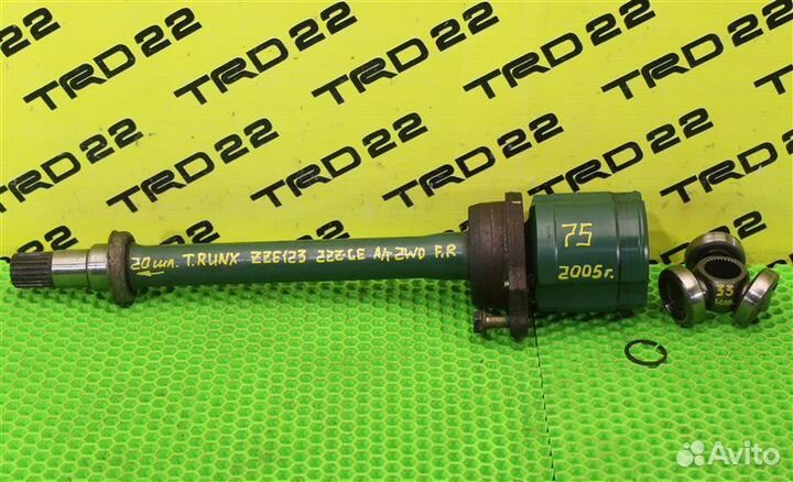 Шрус внутренний передний правый Toyota Allex