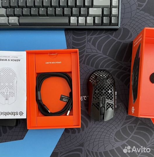 Игровая Мышь SteelSeries Aerox 9 Wireless Black