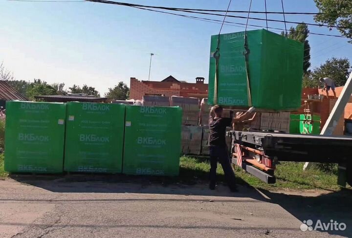 Газоблок (всех размеров с доставкой )