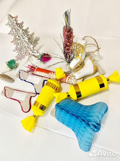 Новый год из СССР. Елочные украшения советские