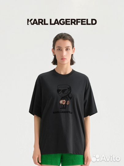 XS-L Новая Футболка майка Karl lagerfeld оригинал