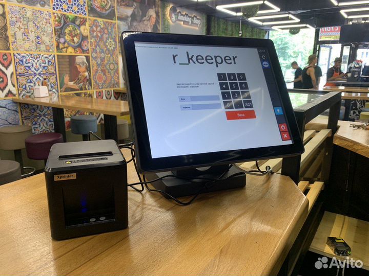 Кипер айко под ключ для кафе F128