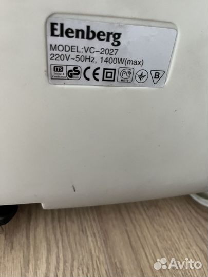 Пылесос elenberg VC-2027