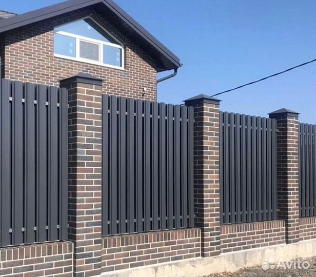 Евроштакетник для забора