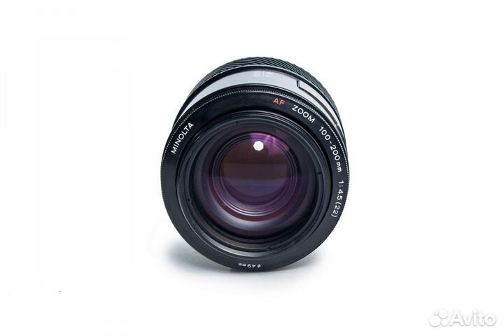 Minolta AF Zoom 100-200mm f4.5(22)