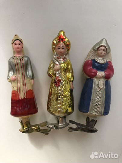 Елочные игрушки СССР