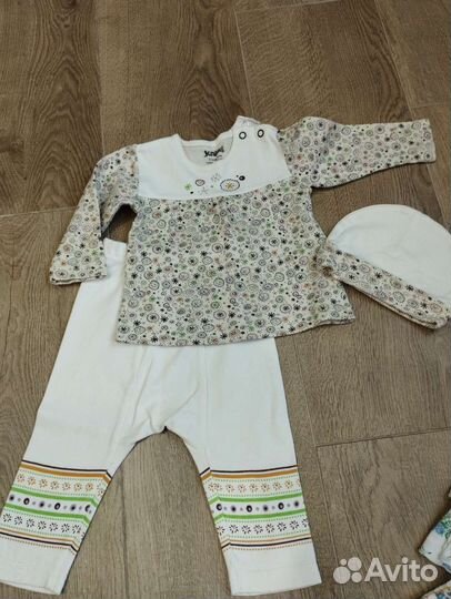 Детская одежда для девочек пакетом 56 62