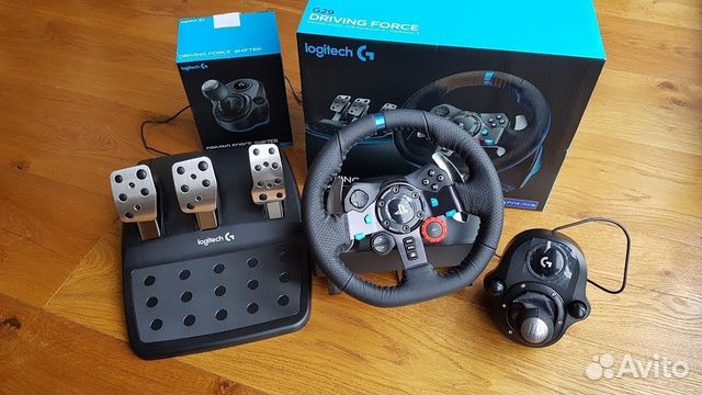 Игровой руль logitech g29 с кпп купить в Иркутске | Электроника | Авито