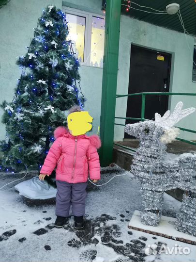 Зимний комбинезон для девочки