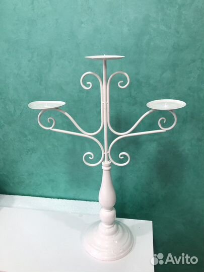 Подсвечник металлический