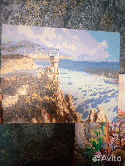 Картина холст акрил