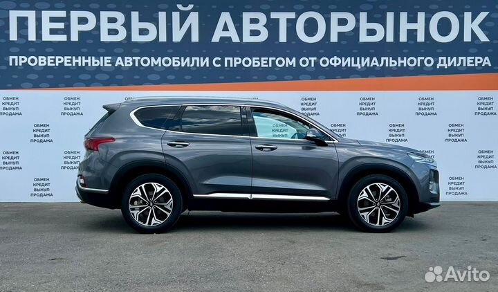 Hyundai Santa Fe 2.2 AT, 2018, 119 462 км