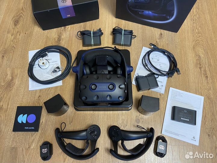 Htc Vive pro 2 + Valve Index Knuckles + бс 2.0