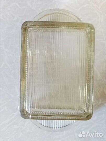 Маслёнка стекло СССР