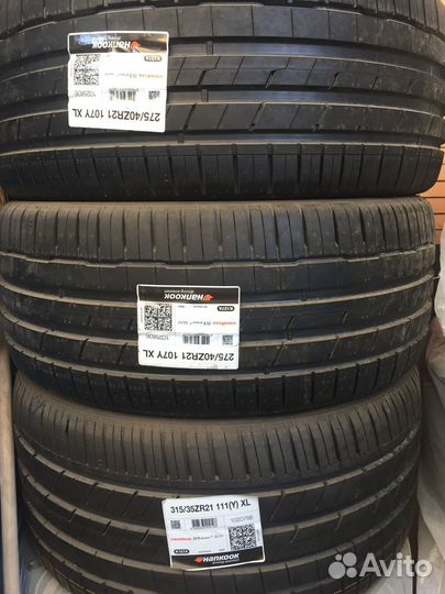 Hankook Ventus S1 Evo3 SUV K127A 275/40 R21 и 315/35 R21 112Y
