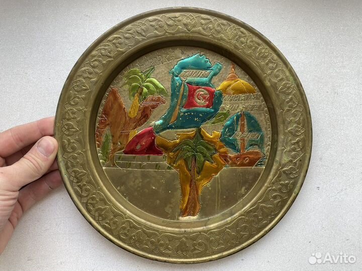 Тунис тарелка Верблюд