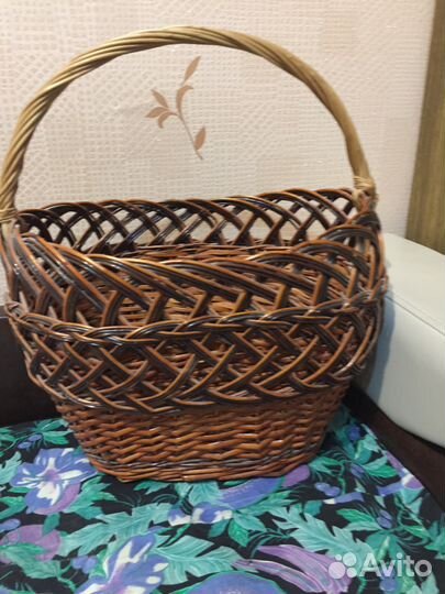 Корзинки плетенные