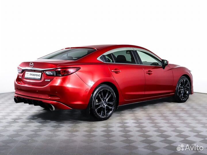 Mazda 6 2.5 AT, 2016, 69 683 км