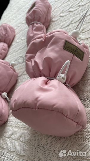 Комплект варежки и пинетки