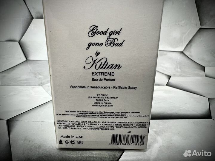 Духи женские kilian good girl gone bad