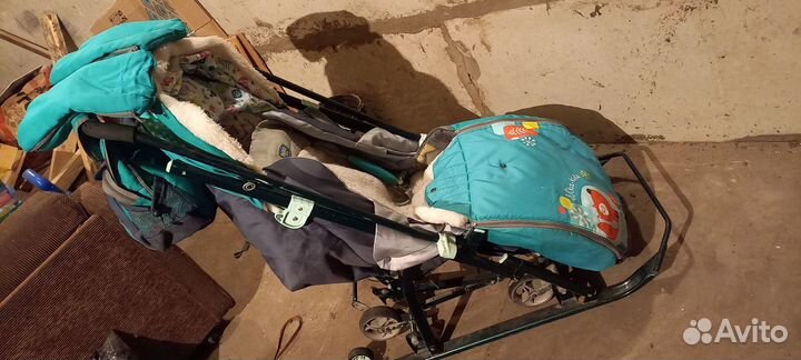 Санки зимние детские