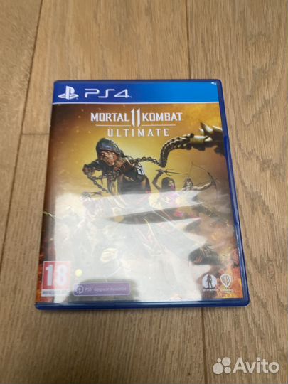 Игры для приставок ps4 Mortal Kombat два диска