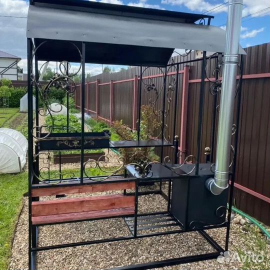 Мангал лофт