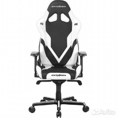 Игровое кресло DXRacer gladiator Black White объявление продам