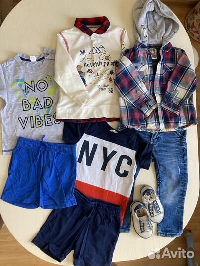 Вещи пакетом H&M 92