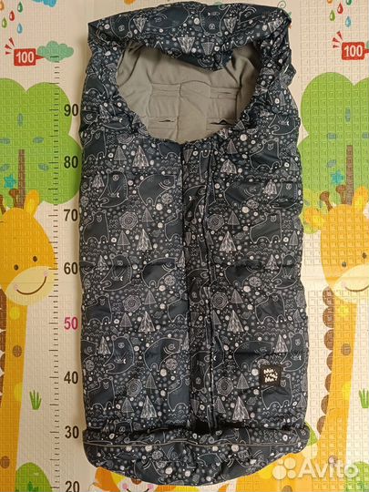 Зимний конверт в коляску