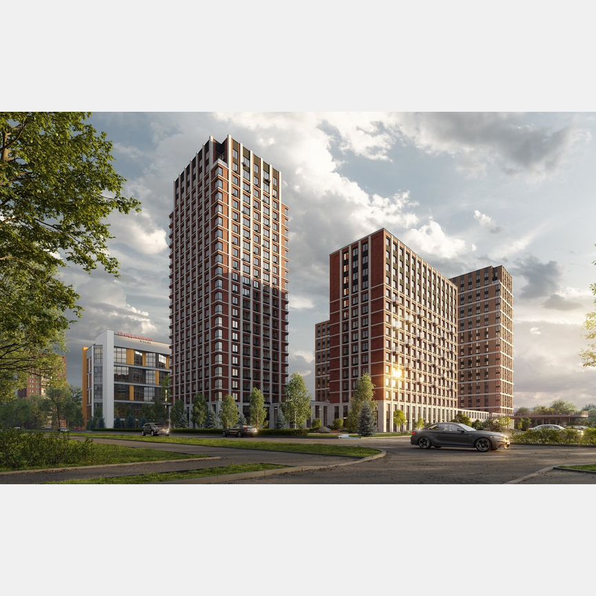 2-к. квартира, 68,3 м², 16/23 эт.