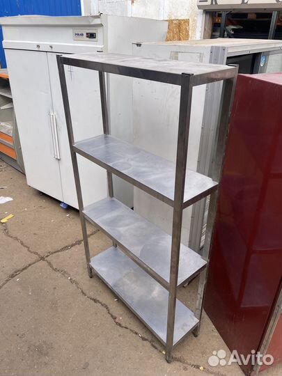 Стеллаж из нержавеющей стали 100/30/180