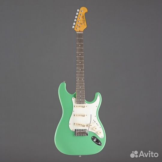 Электрогитара J & D ST-mini SFG Surf Green