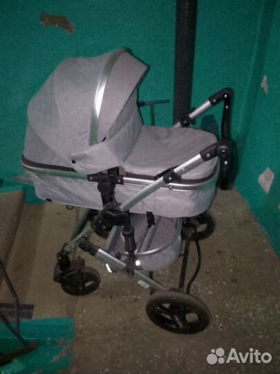 Коляска 2 в 1 бу